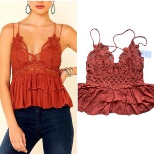 Free People Intimately Adella Cami Women Color Winding Roads Size M